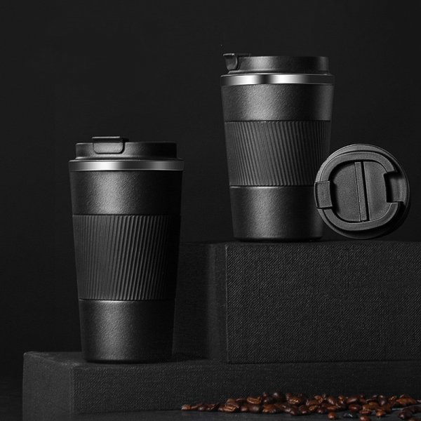 380ml 510ml Stainless Steel Coffee Cup Thermal Mug Garrafa Termica Cafe Copo Termico Caneca Non-Slip Travel Car Insulated Bottle